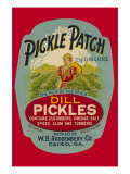 Pickle Patch Dill Pickles Posters