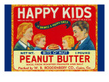 Happy Kids Bits O' Nut Peanut Butter Prints