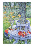 Mrs. Hassam's Garden Poster par Childe Hassam
