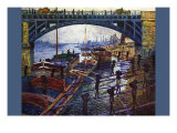 The Coal Carrier Poster by Claude Monet