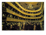 Hall Affiche par Gustav Klimt