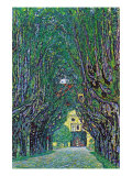 Way To The Park Prints by Gustav Klimt