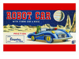 Robot Car with Firing Gun and Noise Photographie