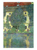 Castle At The Attersee Poster autor Gustav Klimt
