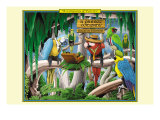 A Company of Parrots Posters par Richard Kelly