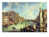 Grand Canal At San Vio Photo by Canaletto 