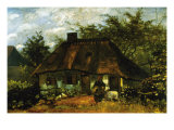 Cottage Plakaty autor Vincent van Gogh Cottage Plakaty autor Vincent van Gogh
