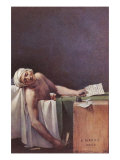 The Murdered Marat Posters by Jacques-Louis David