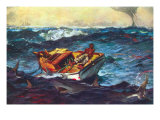 Tempête Posters par Winslow Homer