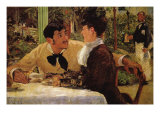 P Lathuille Affiches par Édouard Manet