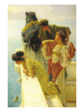 Good Vantage Point Poster von Sir Lawrence Alma-Tadema