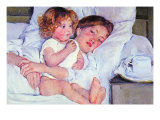 Mother and Baby Affiches par Mary Cassatt