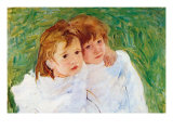 Deux soeurs Affiche par Mary Cassatt