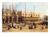 Place Saint-Marc Affiches par Canaletto 