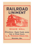 Railroad Liniment Photographie