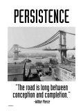 Persistance Affiche par Wilbur Pierce