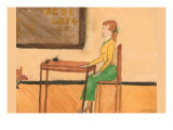 The Lesson Poster by Norma Kramer