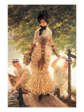 On The Thames Prints by James Tissot