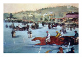 Races At The Bois De Boulogne Posters by Édouard Manet