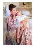 Mère et enfant Affiches par Mary Cassatt