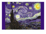 La nuit étoilée Photographie par Vincent van Gogh