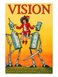 Visio Posters tekijänä Wilbur Pierce Visio Posters tekijänä Wilbur Pierce