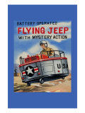 Battery Operated Flying Jeep with Mystery Action Print