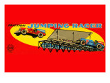 Jumping Racer Prints