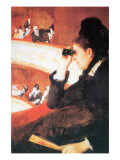 In The Opera Posters by Mary Cassatt