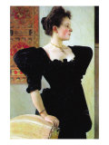 Portrait of Marie Breunig Plakater af Gustav Klimt Portrait of Marie Breunig Plakater af Gustav Klimt