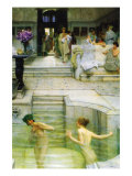 A Favorite Tradition Poster von Sir Lawrence Alma-Tadema