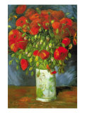 Red Poppies Kunstdruck von Vincent van Gogh