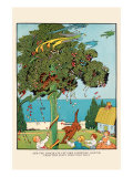The Cat Goes Cavorting Affiches par Eugene Field