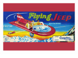 Flying Jeep Posters