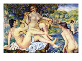 The Large Bathers Kunstdruck von Pierre-Auguste Renoir