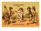 Glenn's Sulphur Soap - Cures All Skin Diseases Affiches