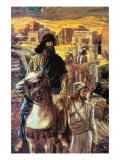Nehemiah Sees The Rubble In Jerusalem Prints by James Tissot