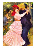Dance In Bougival (Detail) Pósters por Pierre-Auguste Renoir Dance In Bougival (Detail) Pósters por Pierre-Auguste Renoir