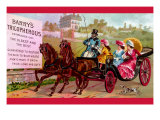 Barry's Tricopherous - Coach Ride Print