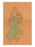 Danseuse de flamenco Posters par Norma Kramer