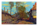 The Stream of Robec Prints by Claude Monet