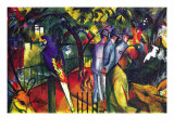 Zoological Gardens Posters by Auguste Macke