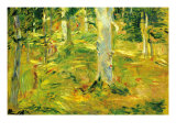 Vert forêt Affiche par Berthe Morisot