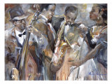 All About Jazz II Giclee Print by Marysia 