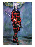 Harlequin Poster por Paul Cezanne Harlequin Poster por Paul Cezanne