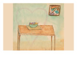 I Love Fruit Print by Norma Kramer