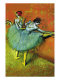 Ballet Dancers Print by Edgar Degas Ballet Dancers Print by Edgar Degas