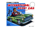 International Agent Car Posters