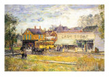 End of The Tram, Oak Park, Illinois Prints by Childe Hassam