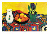 Still Life with Hyacinthe Affiche par Auguste Macke